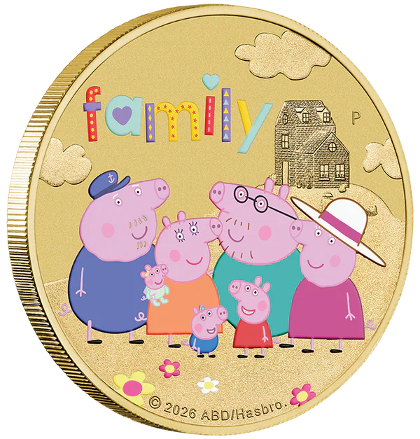New Peppa Pig From The Perth Mint Available at the gift mart