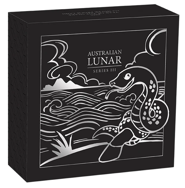 Australian Lunar Series III 2025 Year of the Snake 1oz Silver Proof Coin