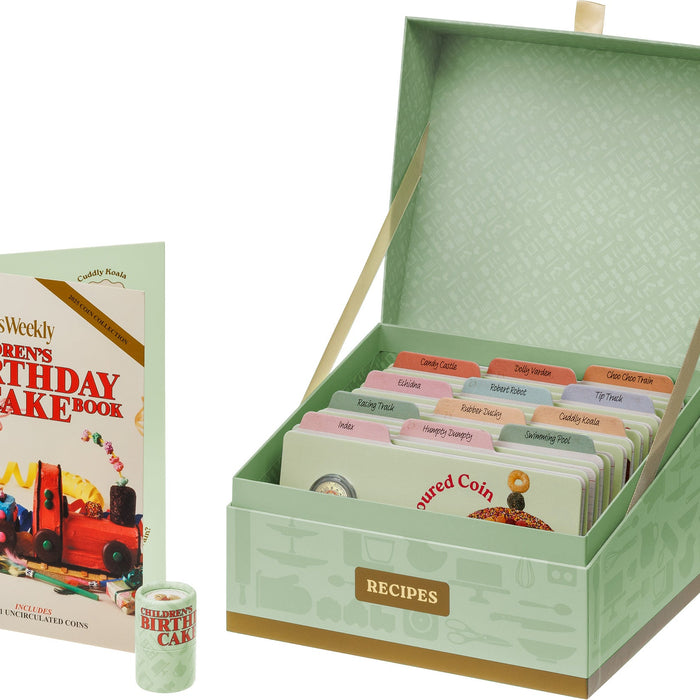 Recipe Box from Australian Cook Book Coins Series