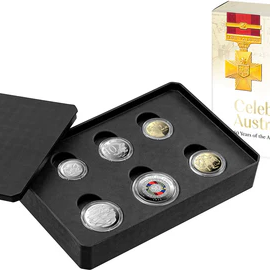 50 Years of the Australian Honours System 2025 Six-Coin Coloured Proof Year Set