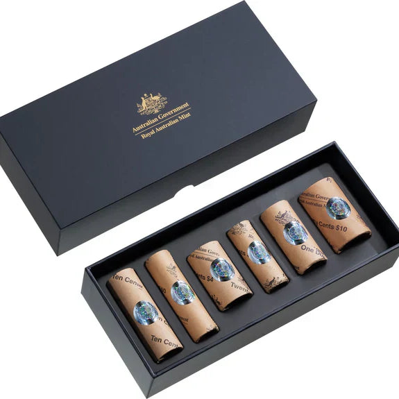 2025 Royal Australia Mint Premium 6 Rolled Coin Set