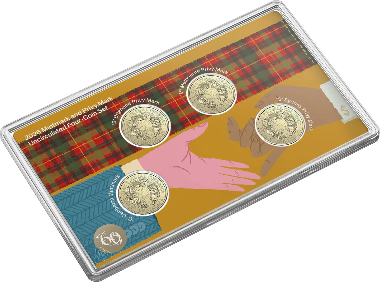 A Journey Through Decimal History: The 2026 $1 Mint mark & Privy Mark Uncirculated Four-Coin Set