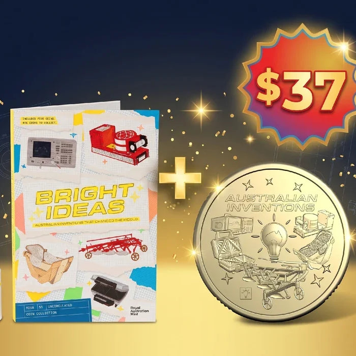 2026 Bright Ideas Coin Program Tube and Folder Plus $2 Change Coin