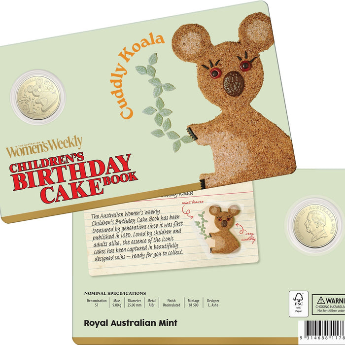 Candy Koala Australian Women Weekly Cook Book Coin At thegiftmart.com.au