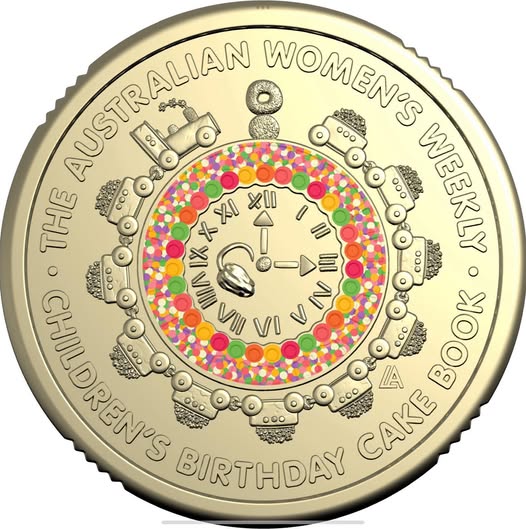 Sweet Memories and Sparkling Coins: Discover The Australian Women's Weekly Birthday Cake Book Collection at The Gift Mart!