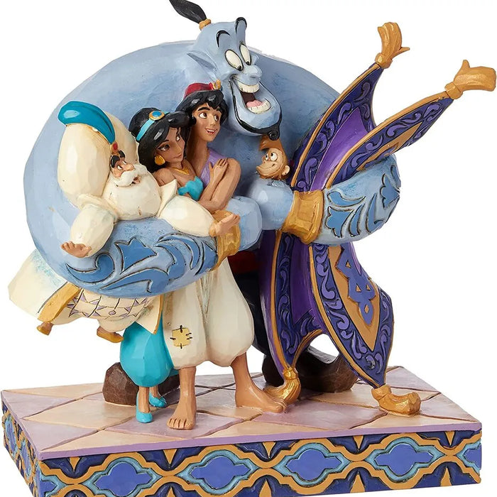 Disney Aladdin Group Hug! Figurine  — The Gift Mart