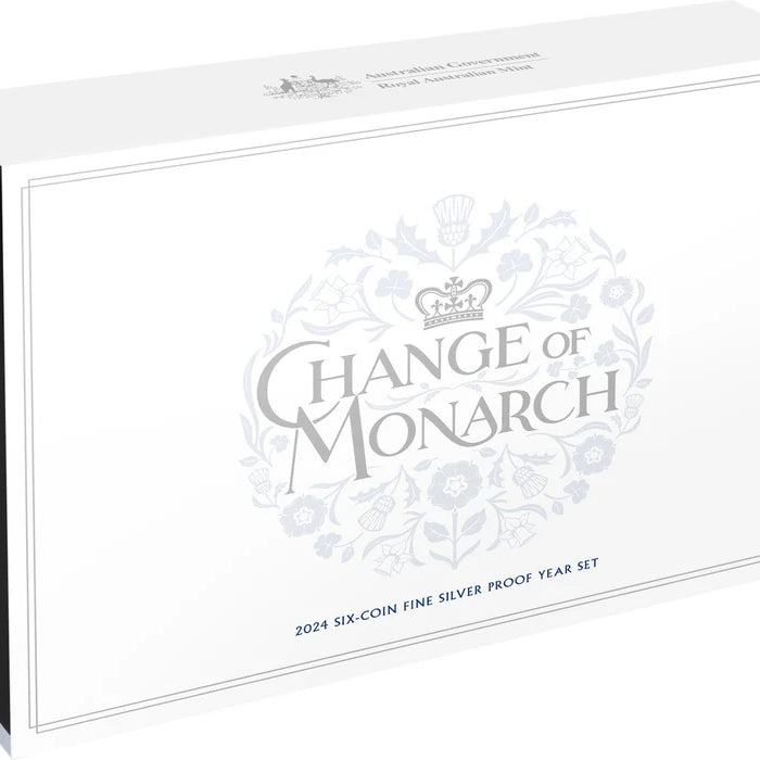 Change of Monarch 2024 Six-Coin Silver Proof Set