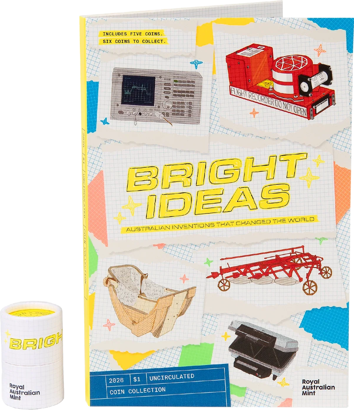 2026 Bright Ideas Coin Program Tube and Folder Set