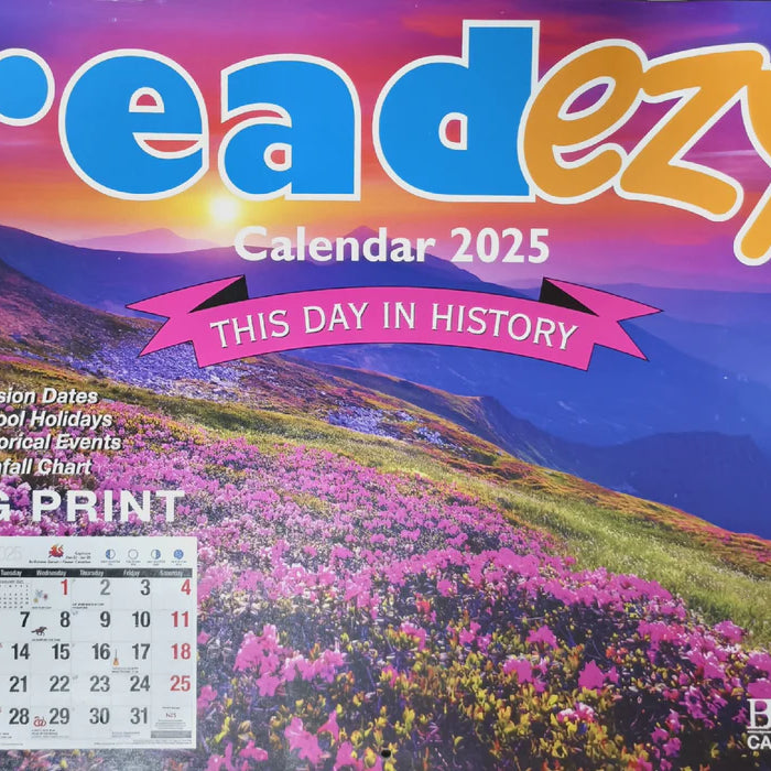 Looking for a Readezy and easy to see 2025 Calendar