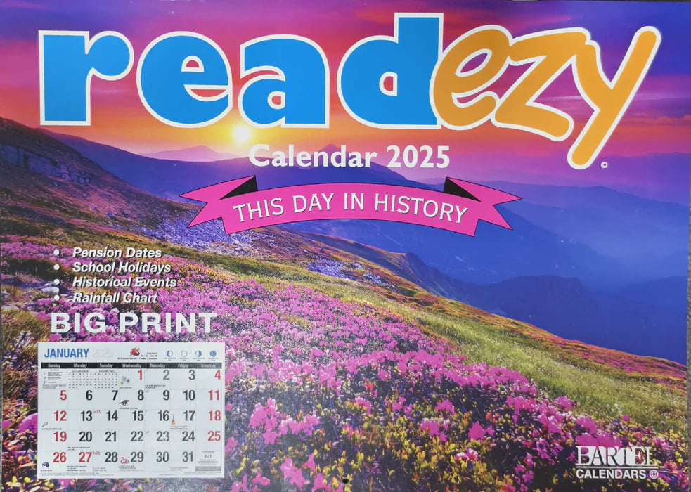 Looking for a Readezy and easy to see 2025 Calendar