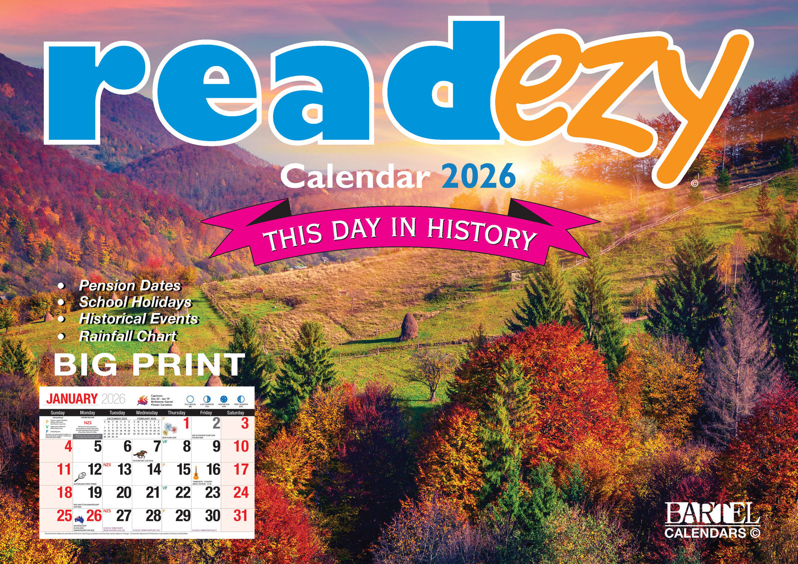 Clarity and Convenience: Why the 2026 Read Ezy Calendar is the Must-Have Planner this Year!
