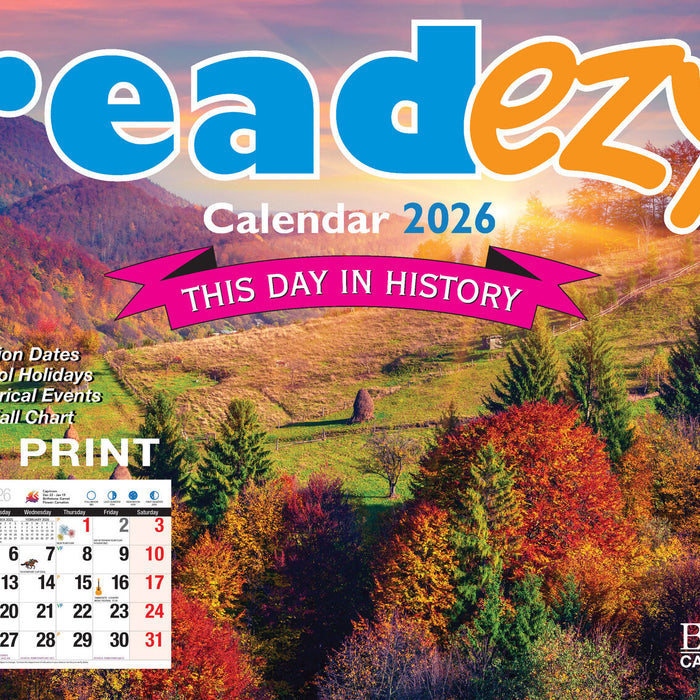 Clarity and Convenience: Why the 2026 Read Ezy Calendar is the Must-Have Planner this Year!