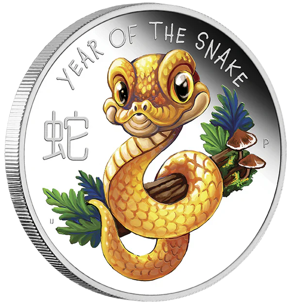 Click to expand  2025 Baby Snake 1/2oz Silver Proof Coloured Coin   2025 Baby Snake 1/2oz Silver Proof Coloured Coin   2025 Baby Snake 1/2oz Silver Proof Coloured Coin   2025 Baby Snake 1/2oz Silver Proof Coloured Coin 2025 Baby Snake 1/2oz Silver Proof