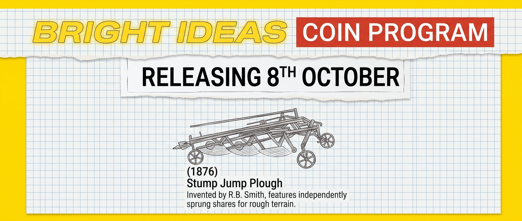 Shop the Bright Idea Coin Program launching 8th October at thegiftmart.com.au. Secure your official Royal Australian Mint and NewsXpress coin online today!