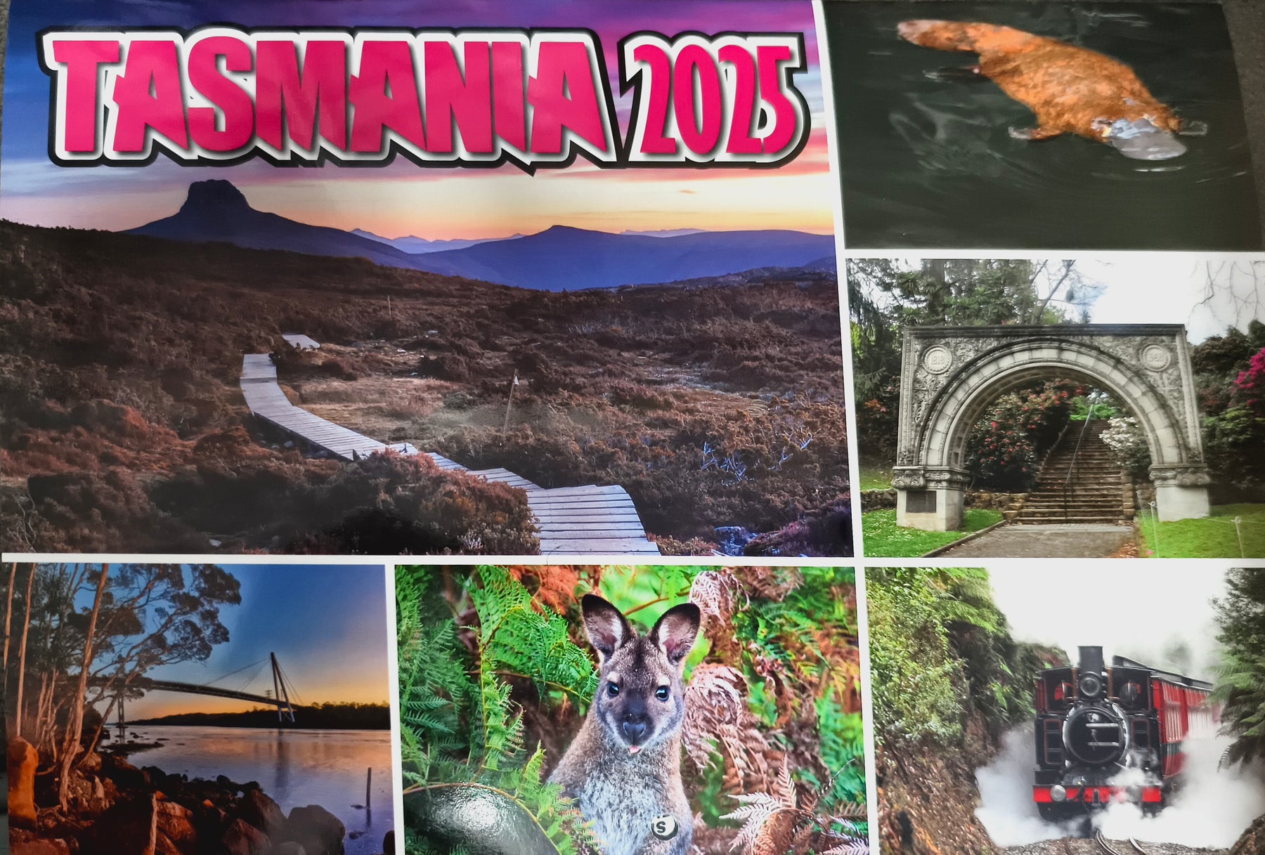 Tasmania - 2025 A4 Calendar