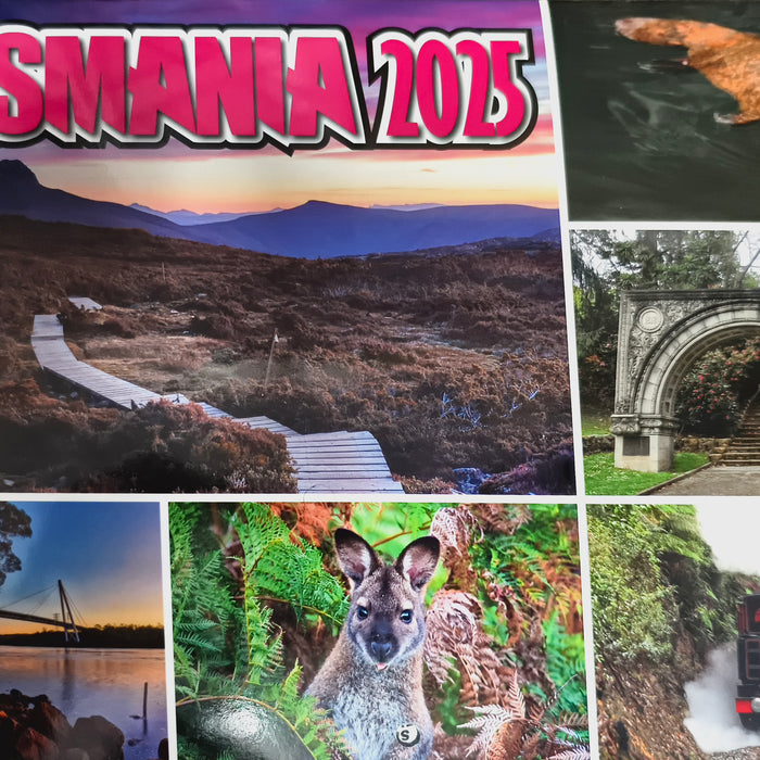 Tasmania - 2025 A4 Calendar