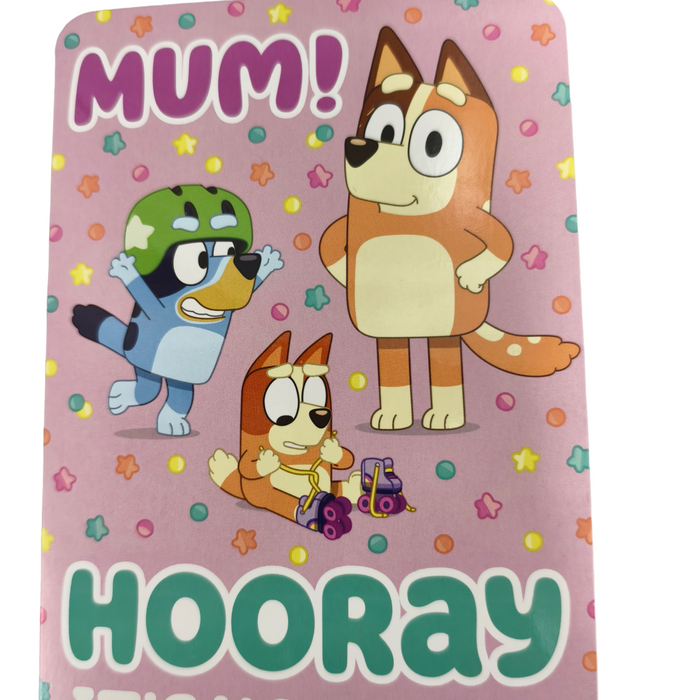 A Rollerblading Mum's Greeting Card