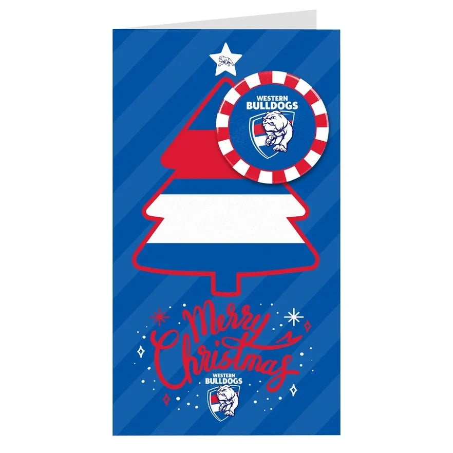 WESTERN BULLDOGS MERRY CHRISTMAS CARD