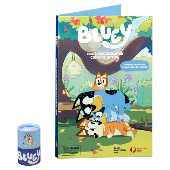 Bluey 2026 Folder and Tube Set — The Gift Mart