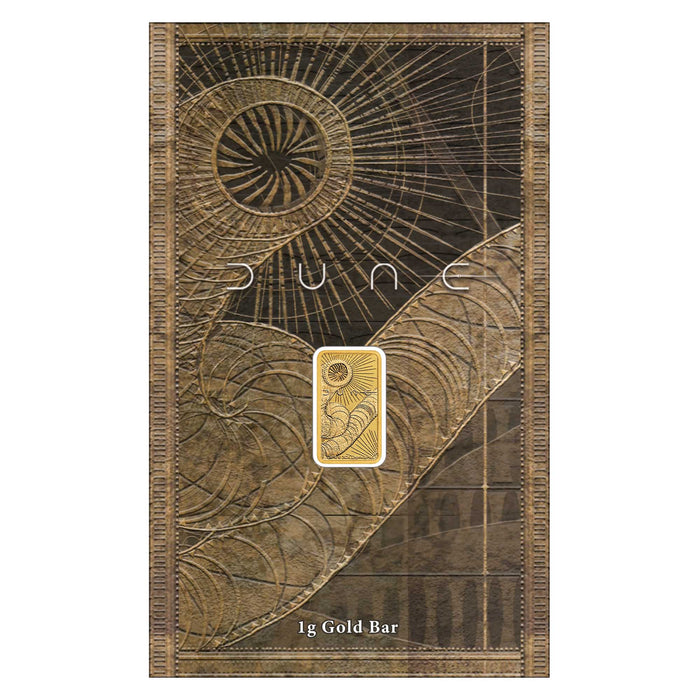 Dune 2026 1 Gold Minted Bar