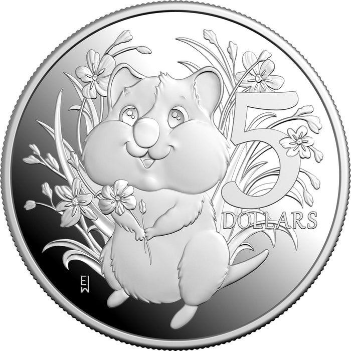 2025 $5 PROOF 1 OZ 40MM AUSSIE BABY COIN