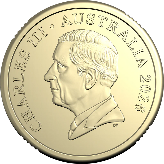 Matildas 2026 $2 Coloured Uncirculated Coin in Card