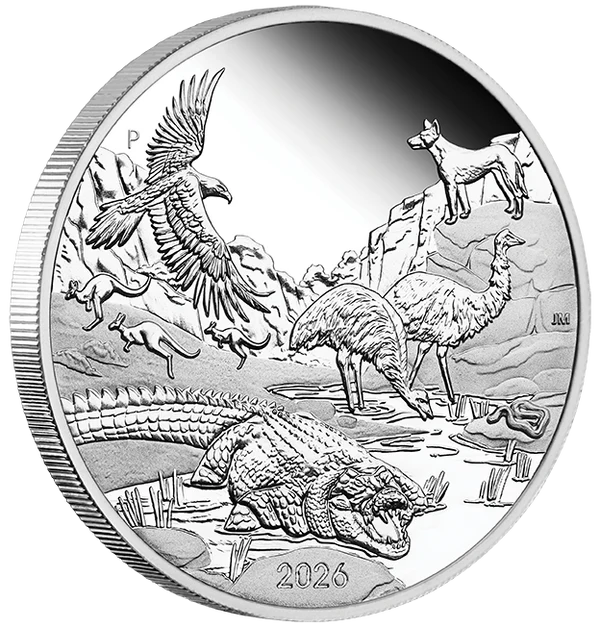WONDER OF AUSTRALIA THE OUTBACK 2026 1OZ SILVER PROOF COIN