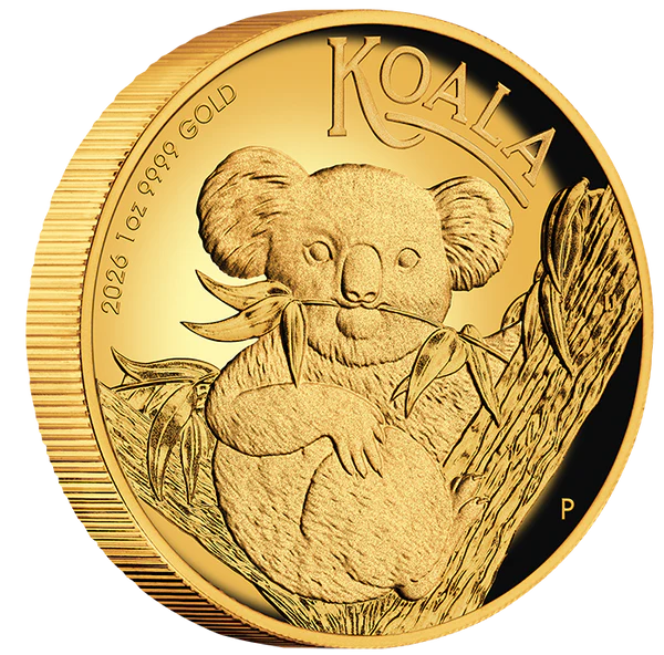 Australian Koala 2026 1oz Gold Proof High Relief Coin