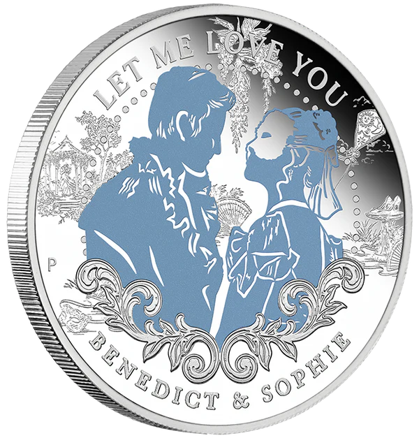 Bridger ton - Benedict & Sophie 2026 1/2oz Silver Proof Coloured Coin