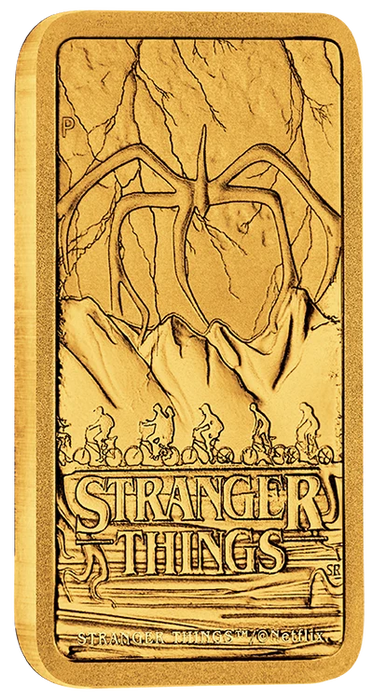 STRANGER THINGS 2026 1GRAM GOLD MINTED BAR