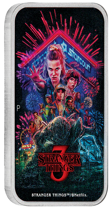 STRANGER THINGS SEASON 3 1OZ SILVER COIN