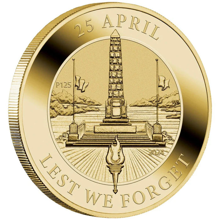 ANZAC DAY 2024 COIN IN CARD