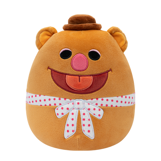 Squishmallow Disney the Muppets Fozzie Bear 8 Inch Stuffed Plush