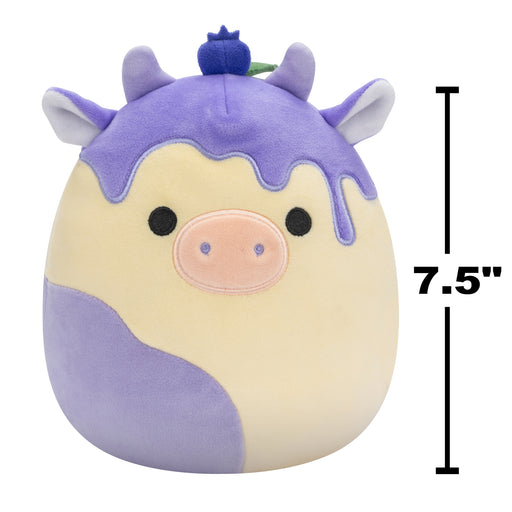 Benito - Blueberry Cheesecake Cow Squishmallows 7.5in
