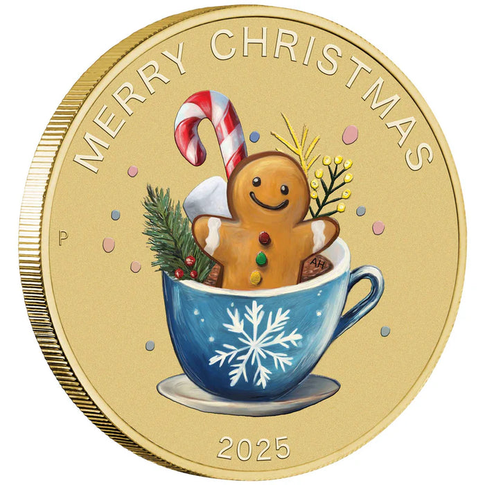 MERRY CHRISTMAS 2025 STAMP AND COIN COVER