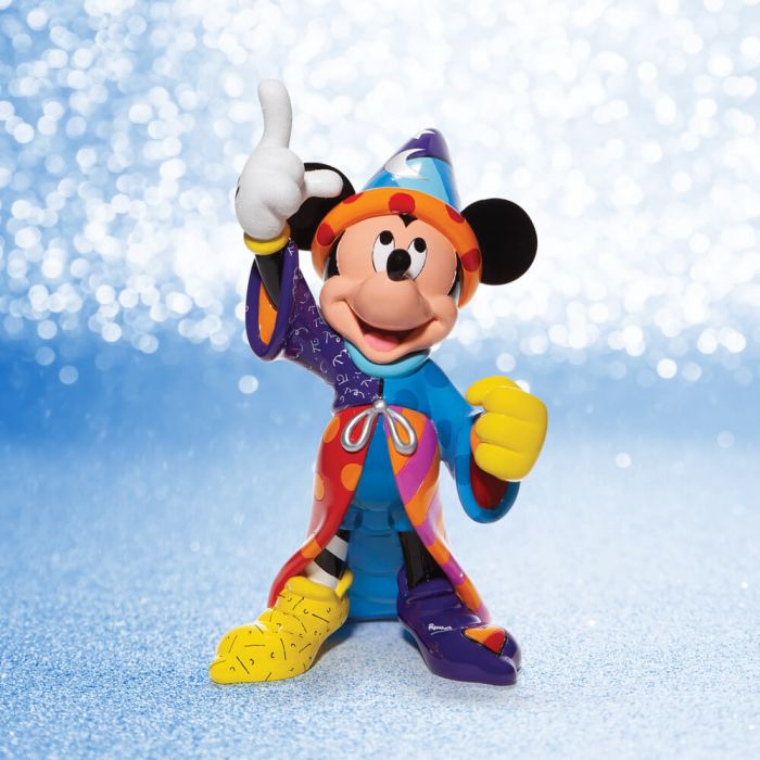 Disney Britto Mickey Sorcerer Big Figurine New with Box