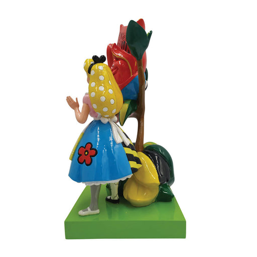 Disney by Britto Alice in Wonderland with Rose Figurine