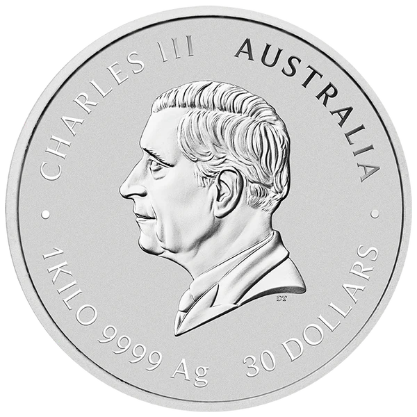 Australian Lunar Series III 2026 Year of the Horse 1 Kilo Silver Coloured Coin with Gold Privy Mark