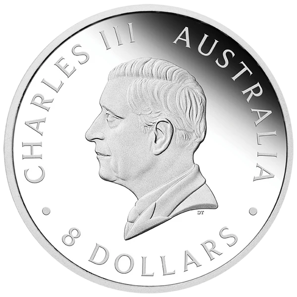 AUSTRALIAN KOOKABURRA 2026 5OZ SILVER INCUSED COIN