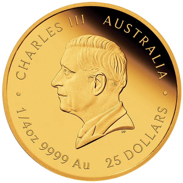 Australia's First Gold Rush 175th Anniversary 2026 1/4oz Gold Proof Coin
