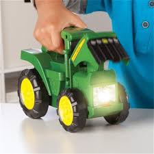 John Deere Roll N Go Play Tractor Vehicle  with Flashlight