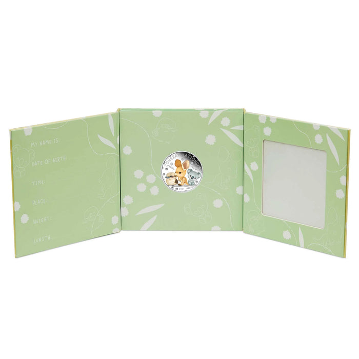 Newborn Baby 2026 1/2oz Silver Proof Coloured Coin