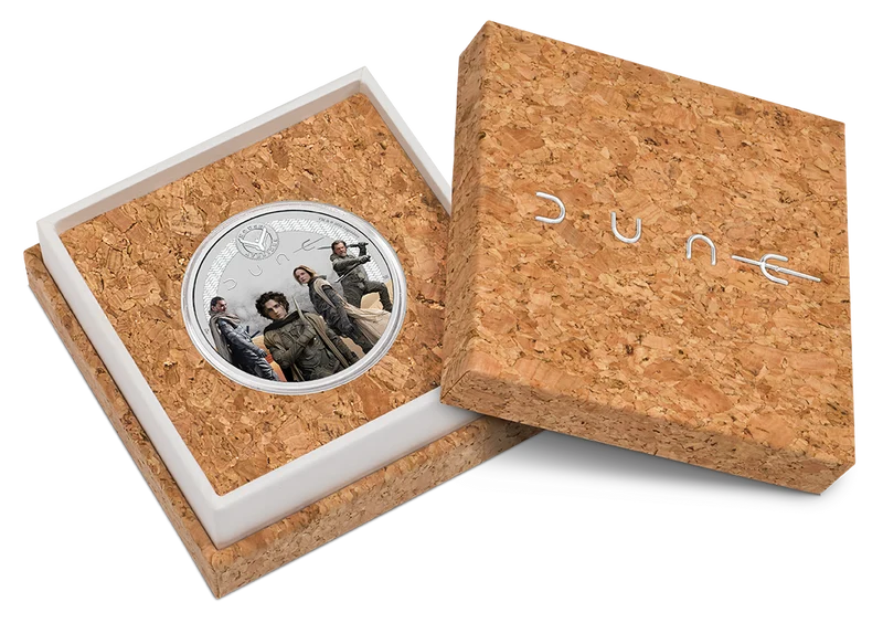 DUNE HOUSE OF ATREIDES 2026 1/2 OZ SILVER COLOURED COIN