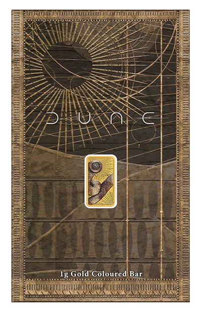 Dune 1G GOLD COLOURED BAR DUNE