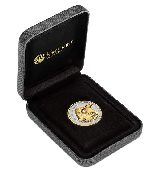 WEDGE TAILED EAGLE 2026 2OZ SILVER ERP UHR GILDED COIN