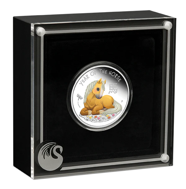 Baby Horse 2026 1/2oz Silver Proof Coloured Coin