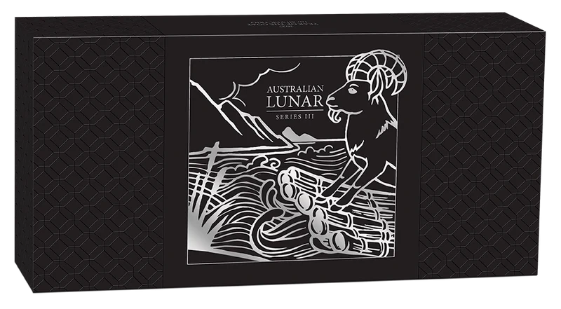 2027 Year of the Goat 1oz Silver Trio Set