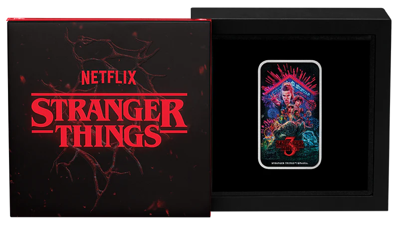 STRANGER THINGS SEASON 3 1OZ SILVER COIN