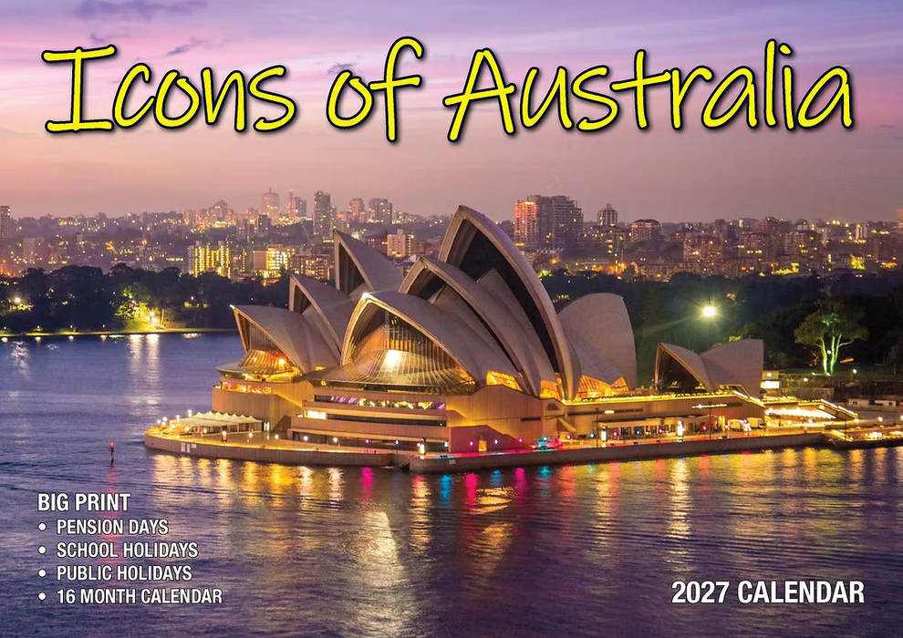 BARTEL CALENDARS 2027 ICONS OF AUSTRALIA