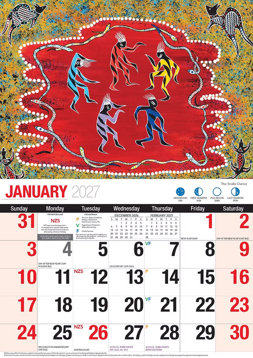 BARTEL CALENDARS 2027 DREAMTIME